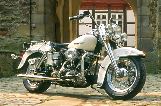 Harley-Davidson "Shovelhead" 1200 von 1966 