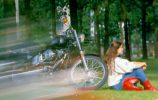 Harley-Davidson Softail mit Evo-Motor von 1990